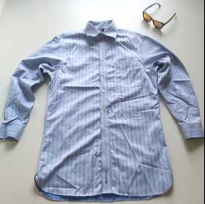 Jos A. Bank Striped Long Sleeve Button Up Shirt